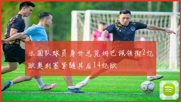 法国队球员身价总览姆巴佩领衔2亿欧奥利塞紧随其后14亿欧